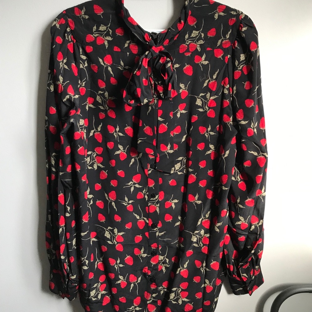 Juicy Couture Strawberry Button Up